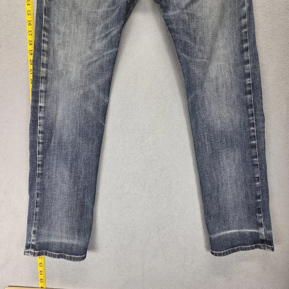 Vintage Levis 504 Jeans Mens 33x32 Blue‎ Straight Engineered Honeycomb Zip Fly